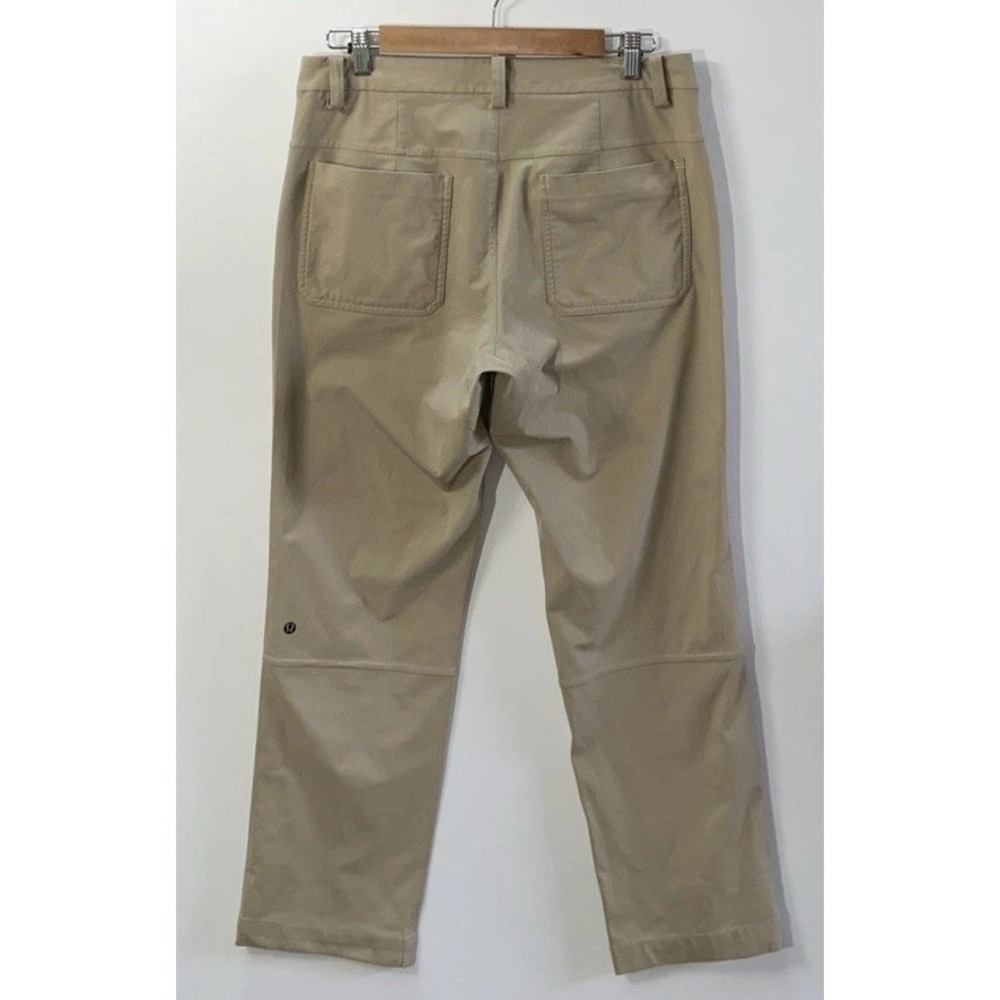Lululemon ABC Warpstreme Mens Chino‎ Performance Pants Beige Sz 31 31x28